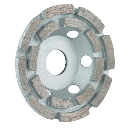 Ox Tools Ultimate Double Row Cup Wheel, Diameter: 4.5" / 114mm, Bore: 7/8" - 5/8" / 22mm - 15mm, 18 Segments OX-UCDT-4.5